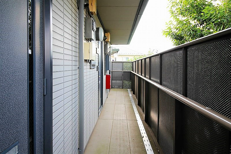 アウルビレッジA 2F外通路 .jpg